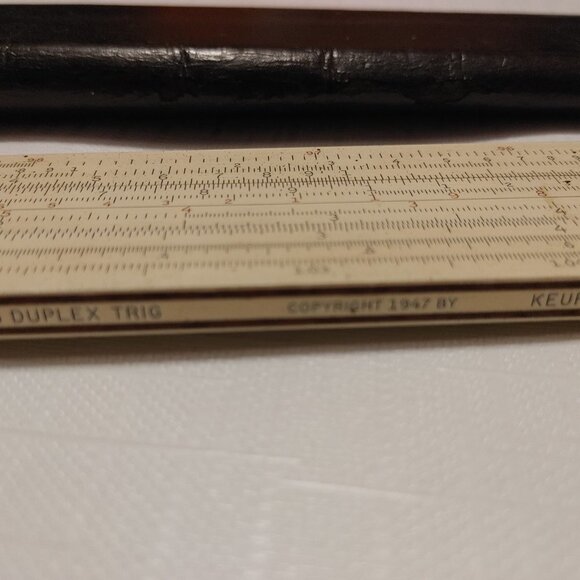 Vintage Log Log Duplex Trig Keuffel & Esser Co. 1947 with case Decitrig … - Picture 10 of 11